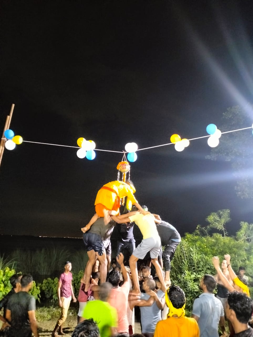 बाबा शक्तिनाथ मंदिर प्रांगण में हर्षो उल्लास के साथ मनाया गया श्री कृष्ण जन्माष्टमी